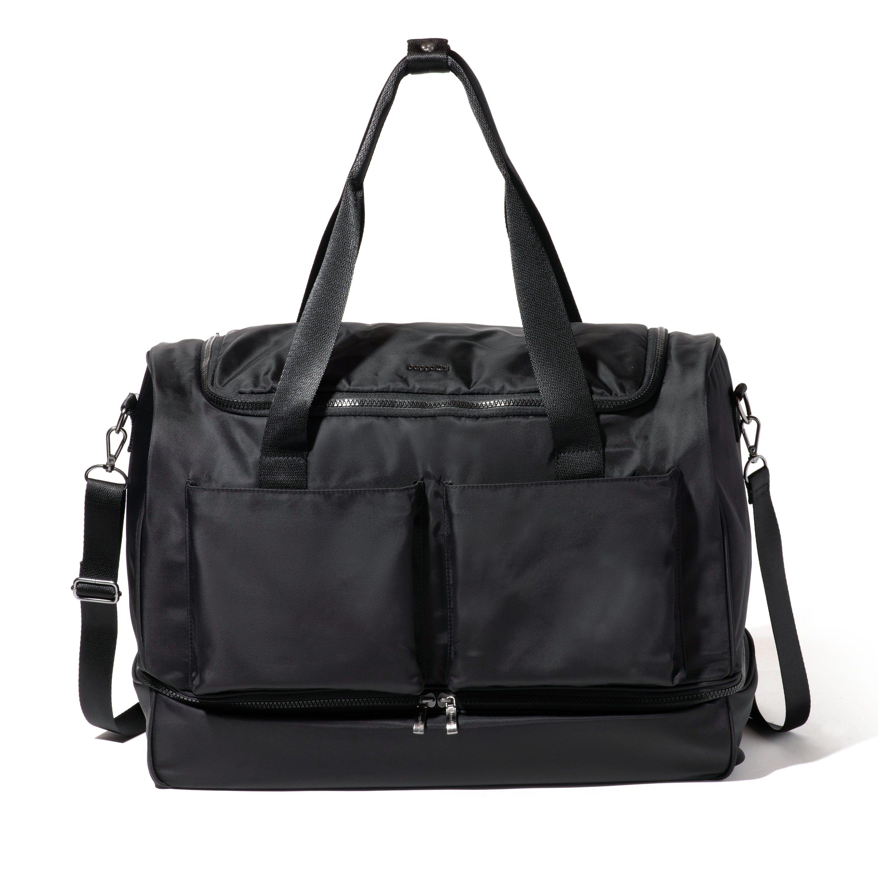 

Baggallini Deluxe Fifth Avenue Weekender Сумка, цвет black twill, Черный, Baggallini Deluxe Fifth Avenue Weekender Сумка, цвет black twill