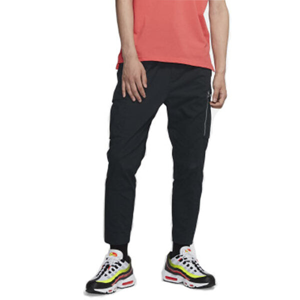 Брюки men's sportswear cargo big pocket casual black long pants/trousers Nike, черный — фото 4