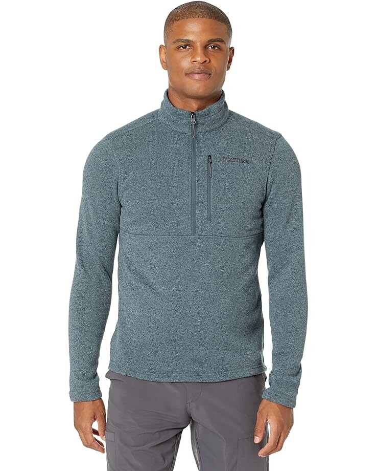 

Куртка Marmot Drop Line 1/2 Zip, цвет Steel Onyx