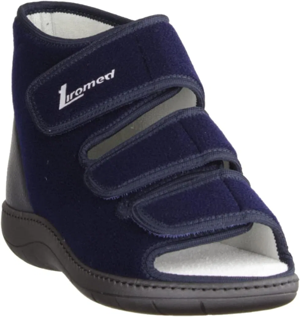 Liromed 479-20Z2 Navy (синие) - Закрытые тапочки - Мужская обувь для профилактики диабета, синие — фото 2