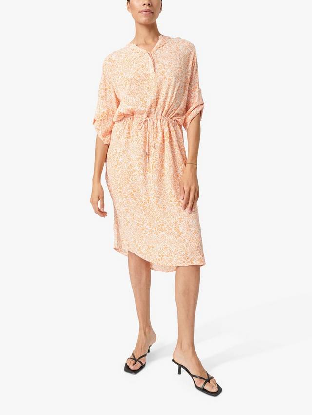 

Платье zaya с коротким рукавом длиной до колен Soaked In Luxury, цвет Tangerine Ditsy