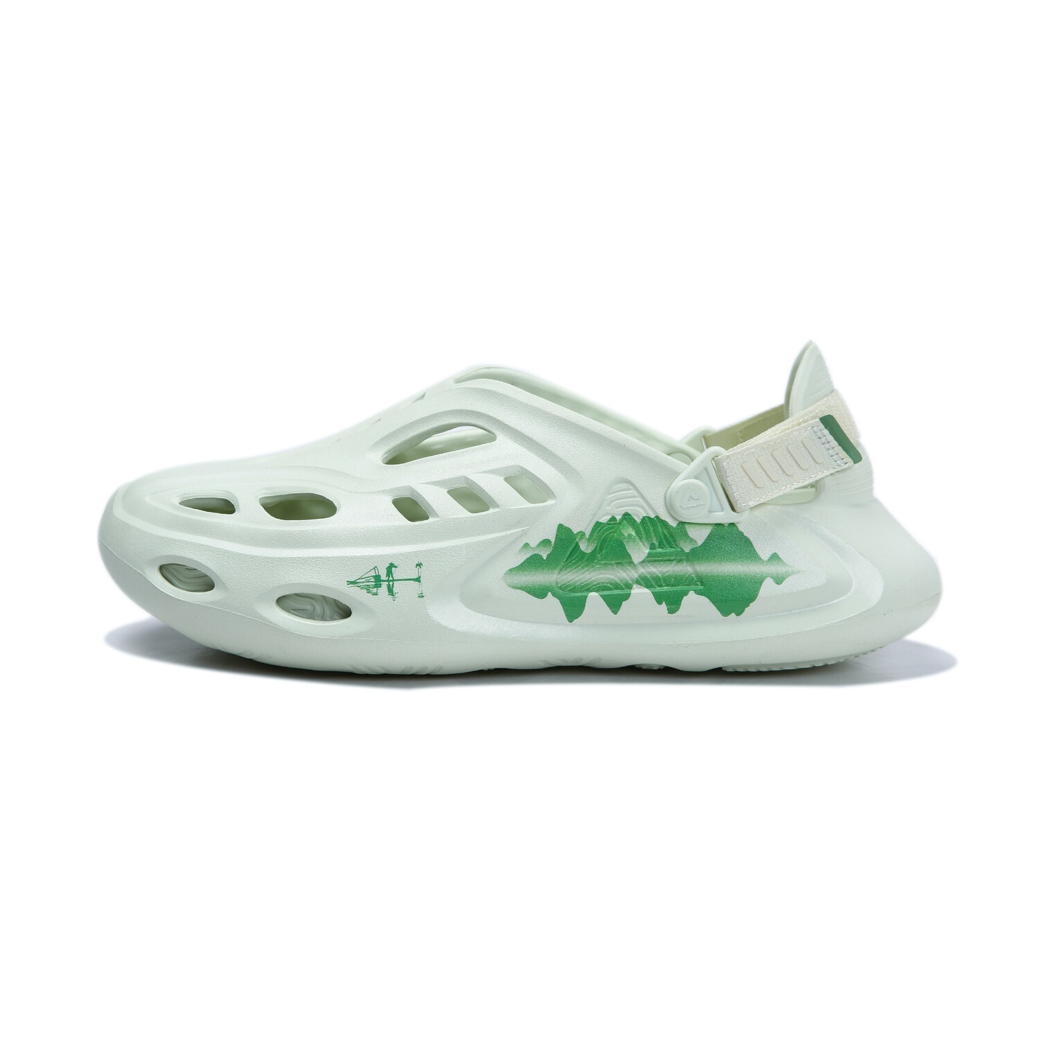 Pole Hole Shoes Clogs Men Peak