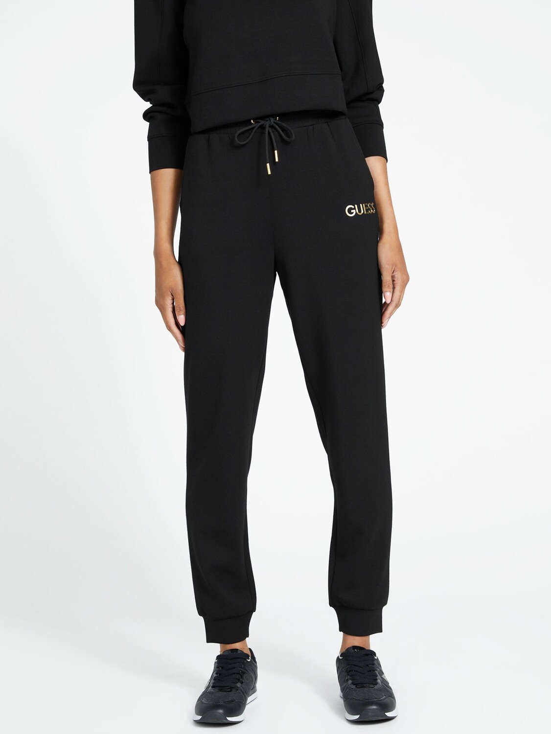 

Джоггеры с логотипом Sol Guess Factory, черный