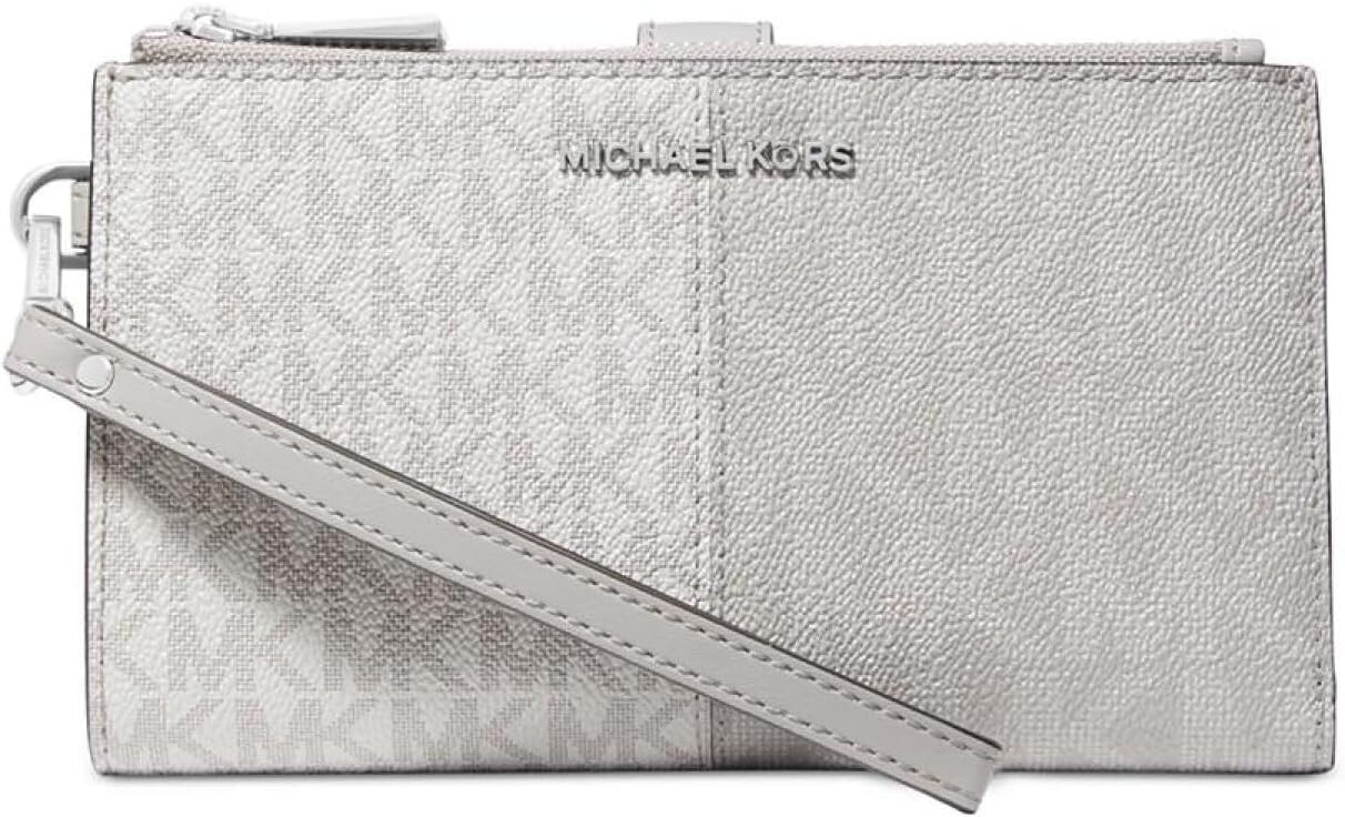 

Michael Kors Jet Set Double Zip Wristlet One Size (BRT WHT MLT)