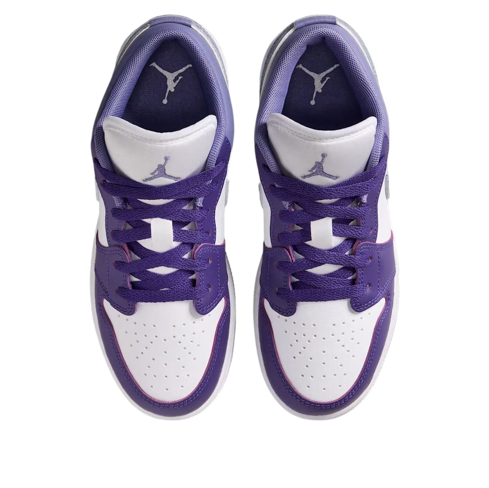 Кроссовки (GS) Air Jordan 1 Low 'Court Purple Dusty Amethyst' — фото 3