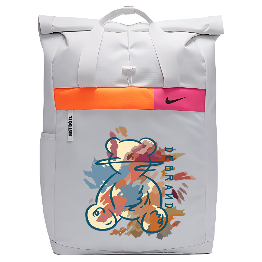 

Nike Тканевый рюкзак с принтом унисекс белый, Painted Bear