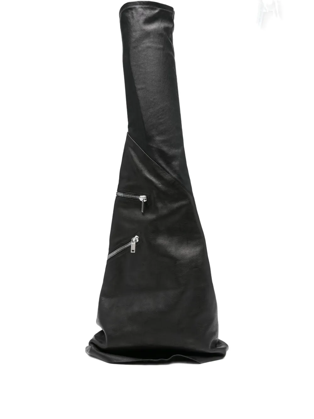 Сапоги Cargo Fetish Sneaks из телячьей кожи до колена Rick Owens, черный
