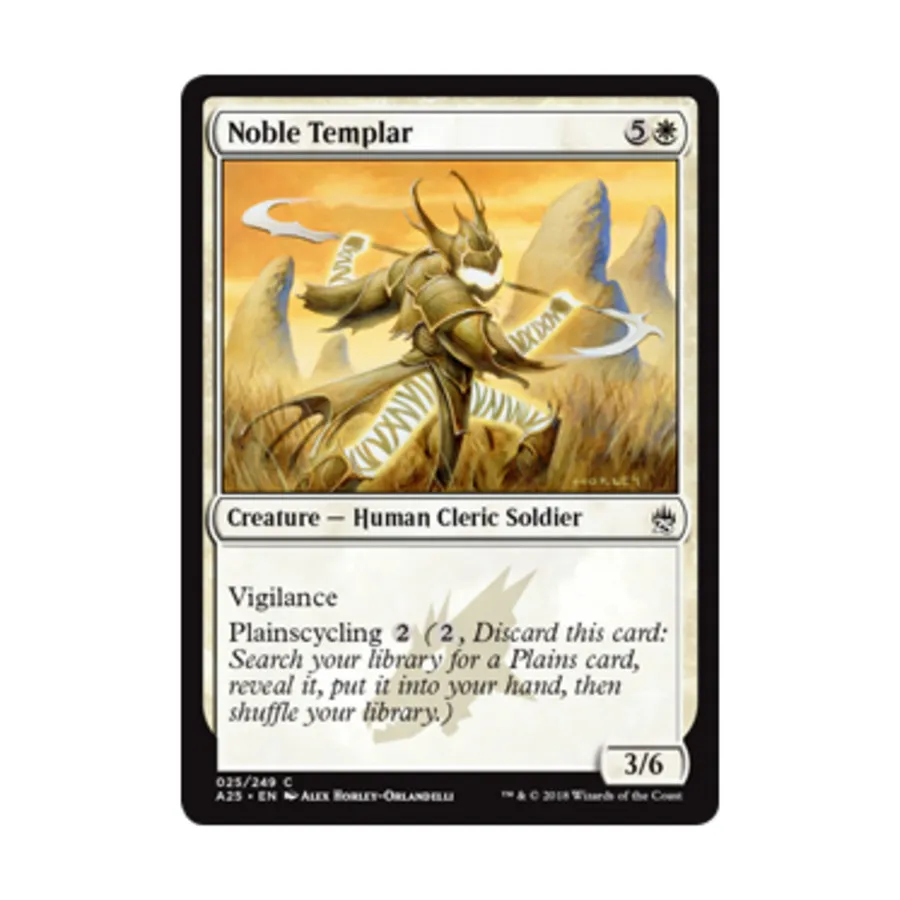 

CCG Благородный тамплиер (клавиша C), MTG - Masters 25