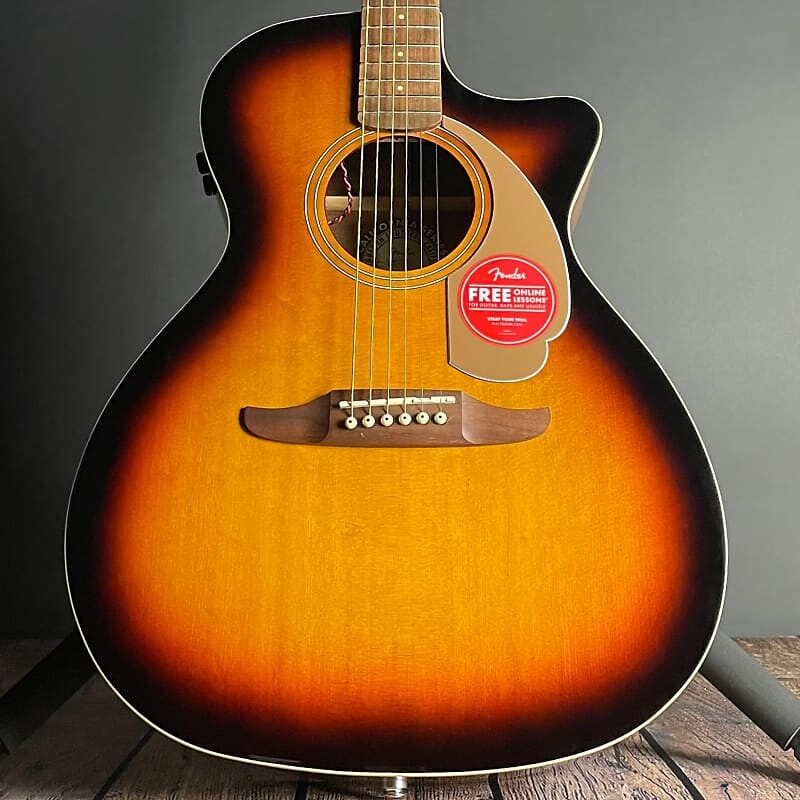 

Акустическая гитара Fender Newporter Player Acoustic, Walnut Fingerboard- Sunburst