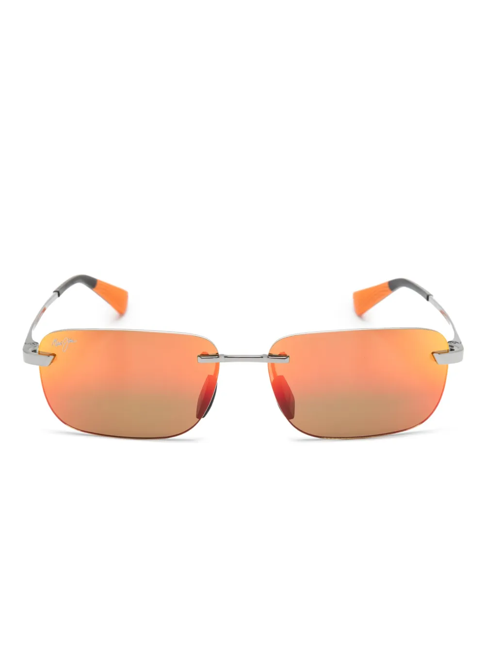 

Солнцезащитные очки Lanakila без оправы Maui Jim, серебяный