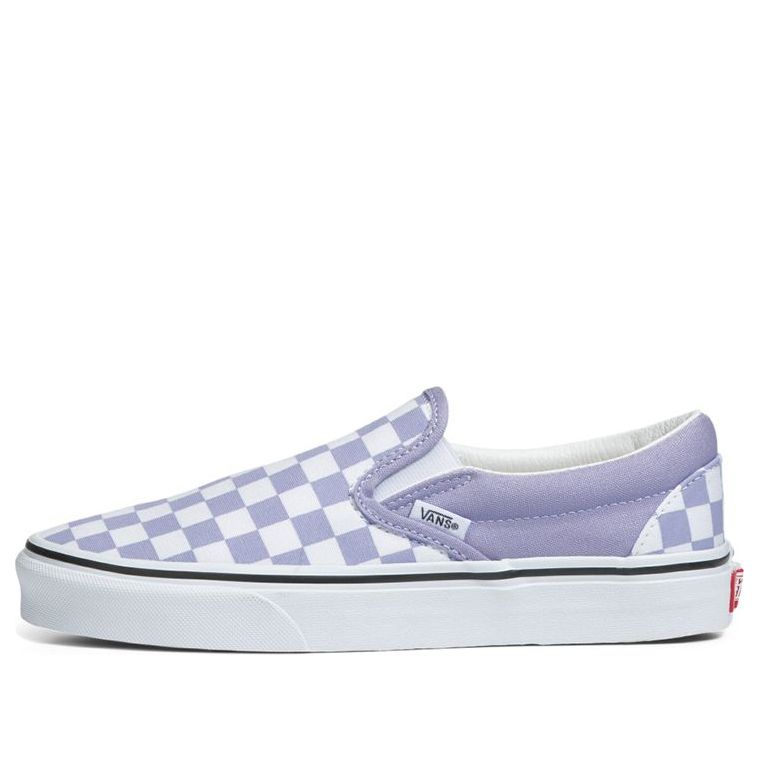 

Кеды Vans slip-on 'Purple White', фиолетовый