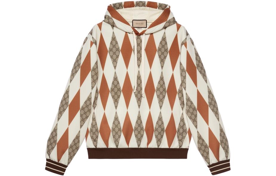 

Белая толстовка GUCCI мужская