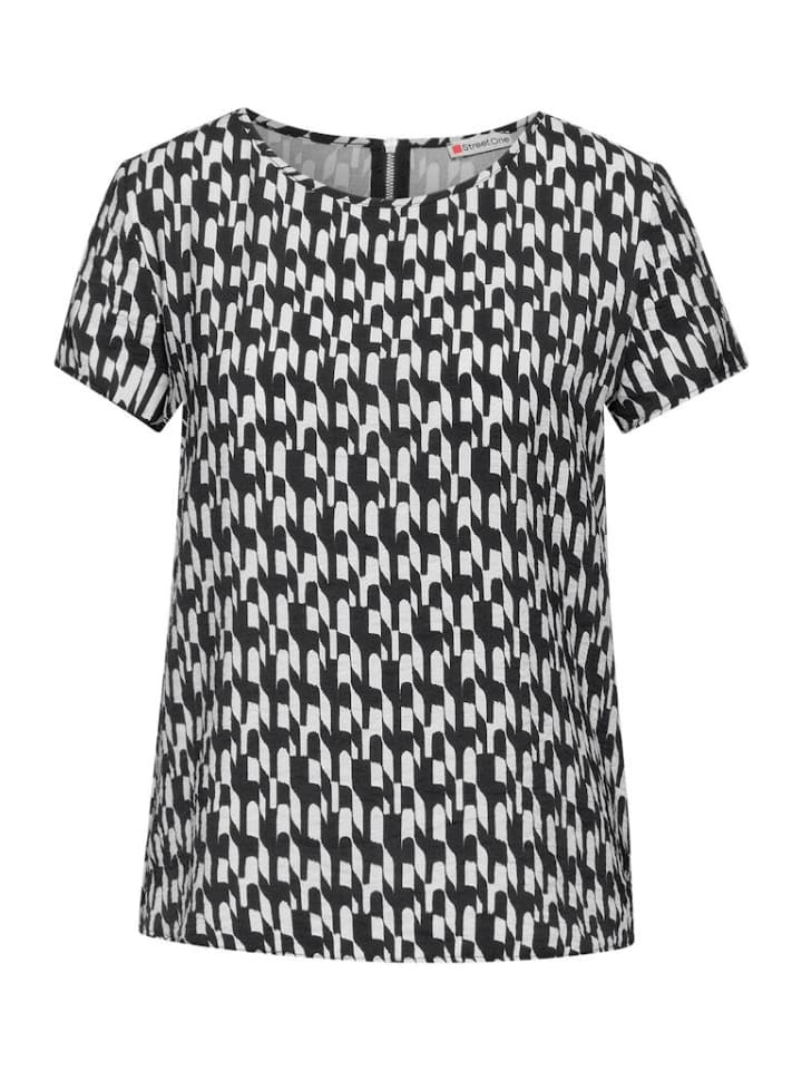 

Футболка черного цвета Street One, Черный, Футболка черного цвета Street One