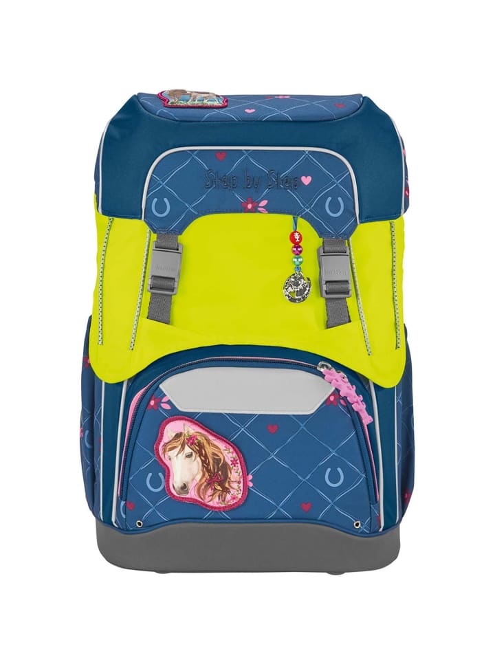 

Step by Step Неоновая светодиодная накидка для большого школьного рюкзака, желтая на желтом