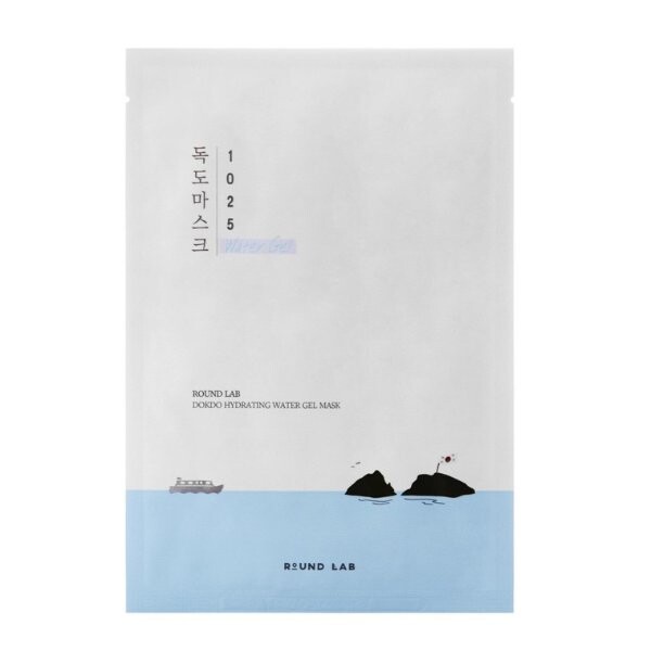 

Round Lab, 1025 Dokdo Hydrating Water Gel Mask, листовая маска для лица, 30 мл