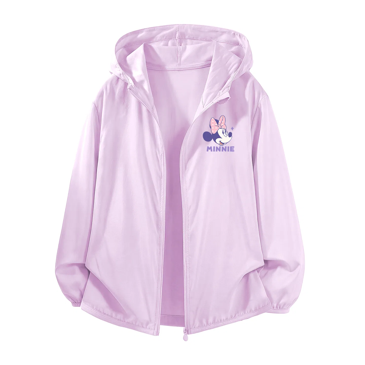 Детская куртка от солнца Disney Kids Sun Protection Jackets Crew Neck Thin Stretch Breathable белый — фото 3
