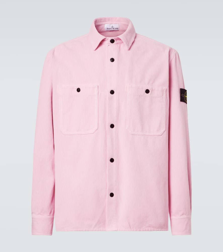 

Хлопковая вельветовая рубашка-кимоно Compass Stone Island, Pink