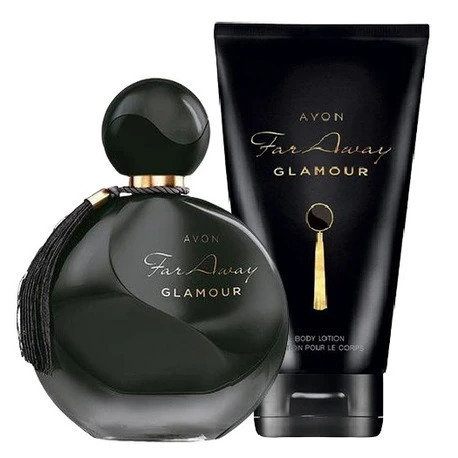 

Набор Avon Far Away Glamour [духи 50 мл + бальзам]
