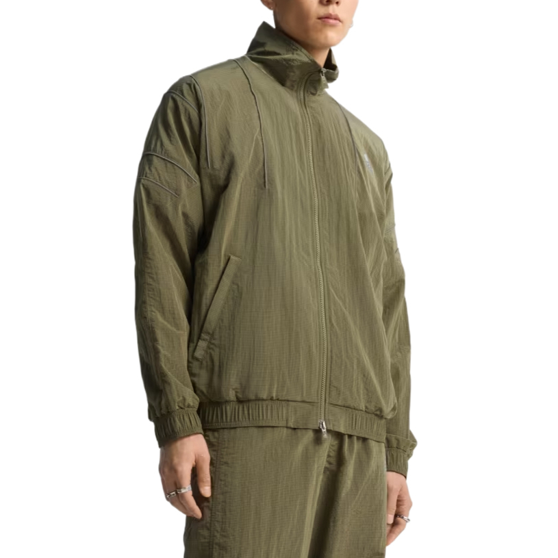 Adidas Куртка для бега с отражающей полосой, Green — фото 2