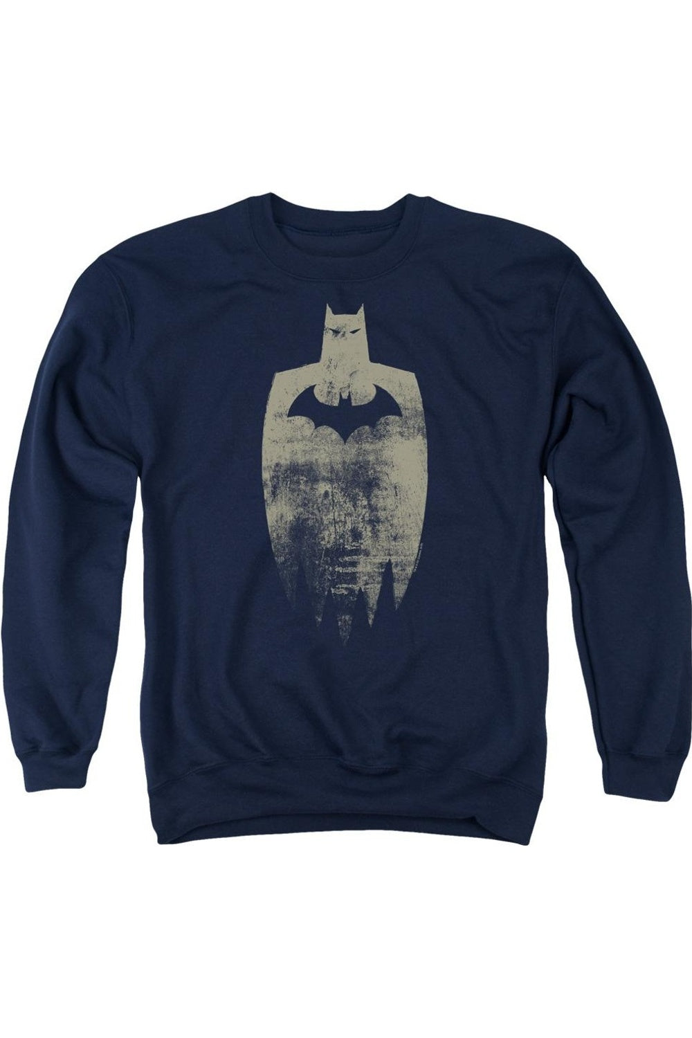 

Толстовка Batman Gold Silhouette для взрослых с круглым вырезом Gildan