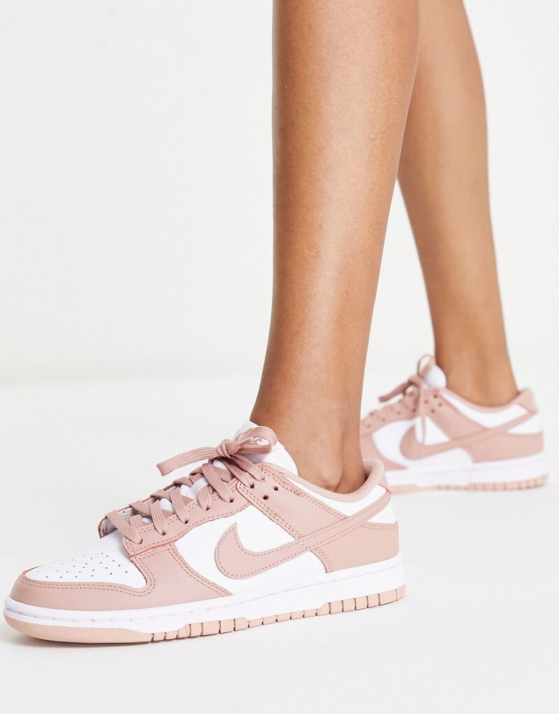 

Розовые кроссовки Nike Dunk Low, Розовый, Розовые кроссовки Nike Dunk Low