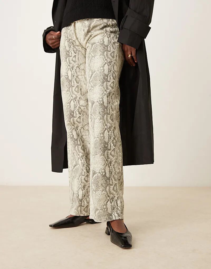 Черные балетки Loretta с открытым носком и открытой пяткой от ASOS DESIGN — фото 2