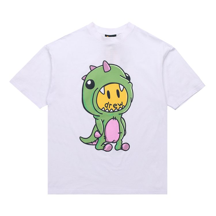 

Футболка Drew House Dinodrew Short-Sleeve Tee 'White', белый
