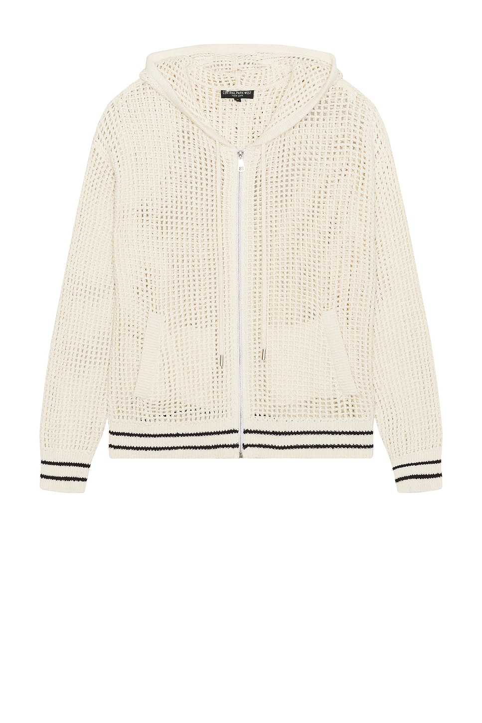 

Кофта с вафельной вязкой Central Park West, ivory