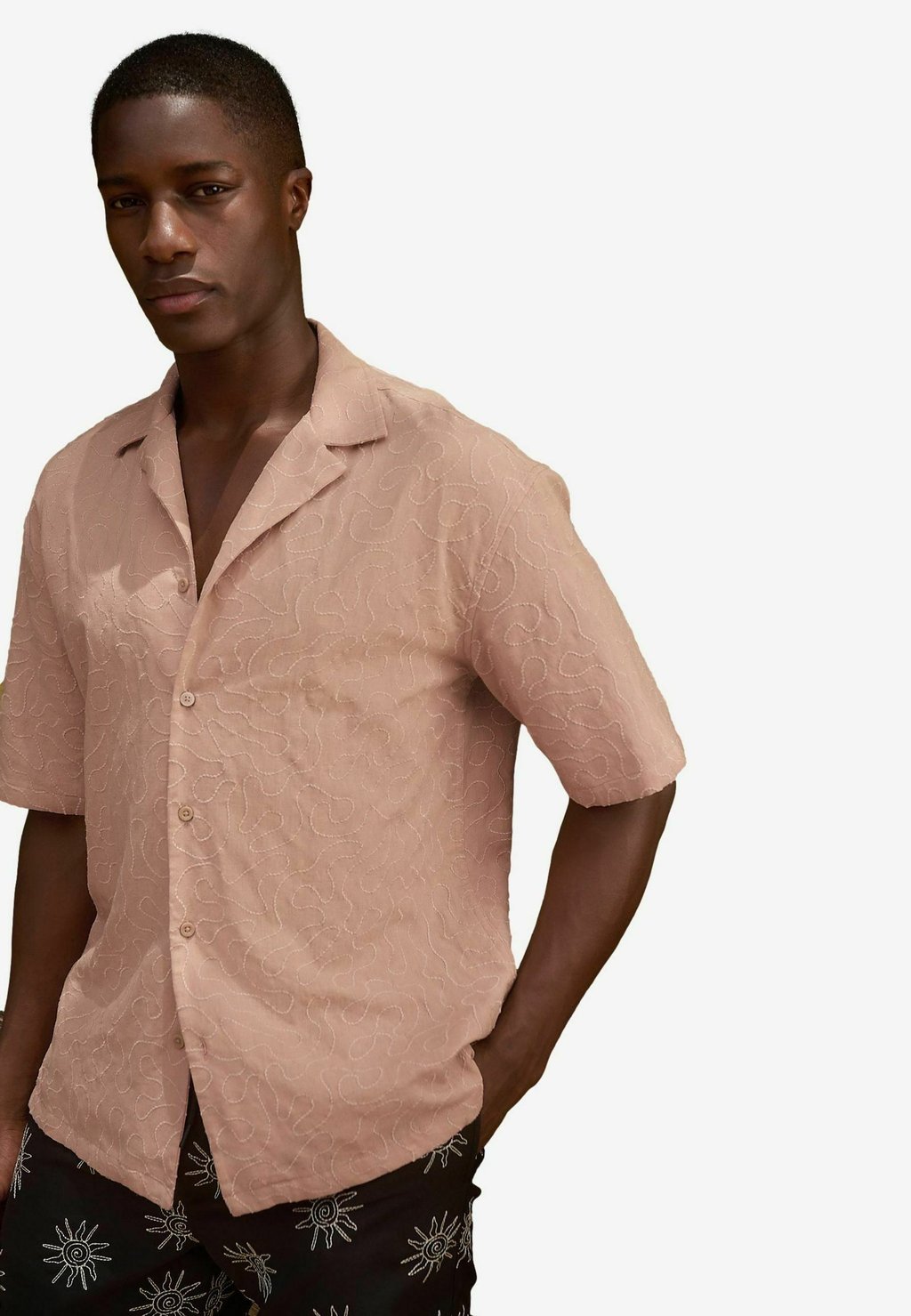 

Повседневная рубашка REGULAR FIT Next, розовый