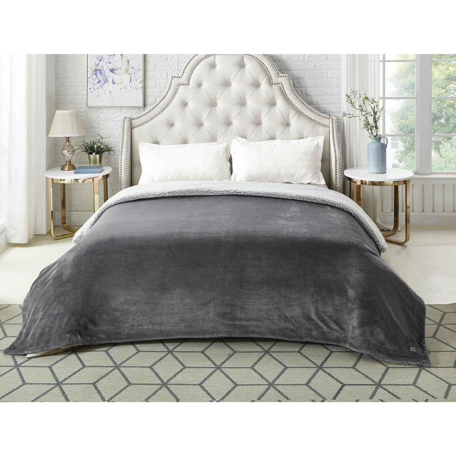

Плед Cosy Tyme Saleem Cozy Tyme, цвет Dark Grey