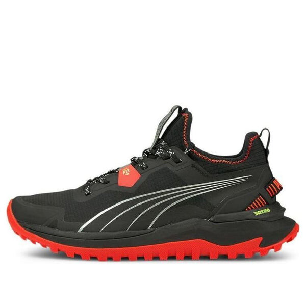 

Кроссовки voyage nitro 'black lava blast' Puma, черный