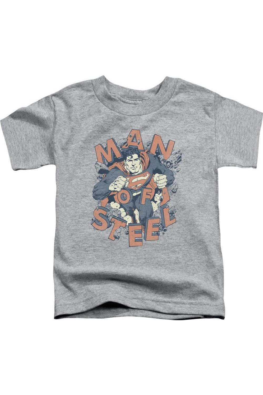 

Футболка с коротким рукавом "Superman Coming Through" для детей Gildan, Athletic Heather