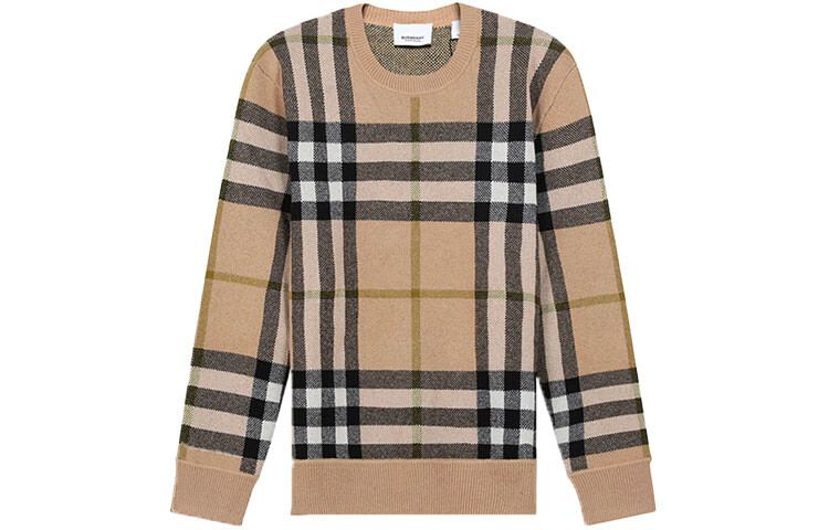 

Кашемировый свитер мужской желтый Burberry, желтый