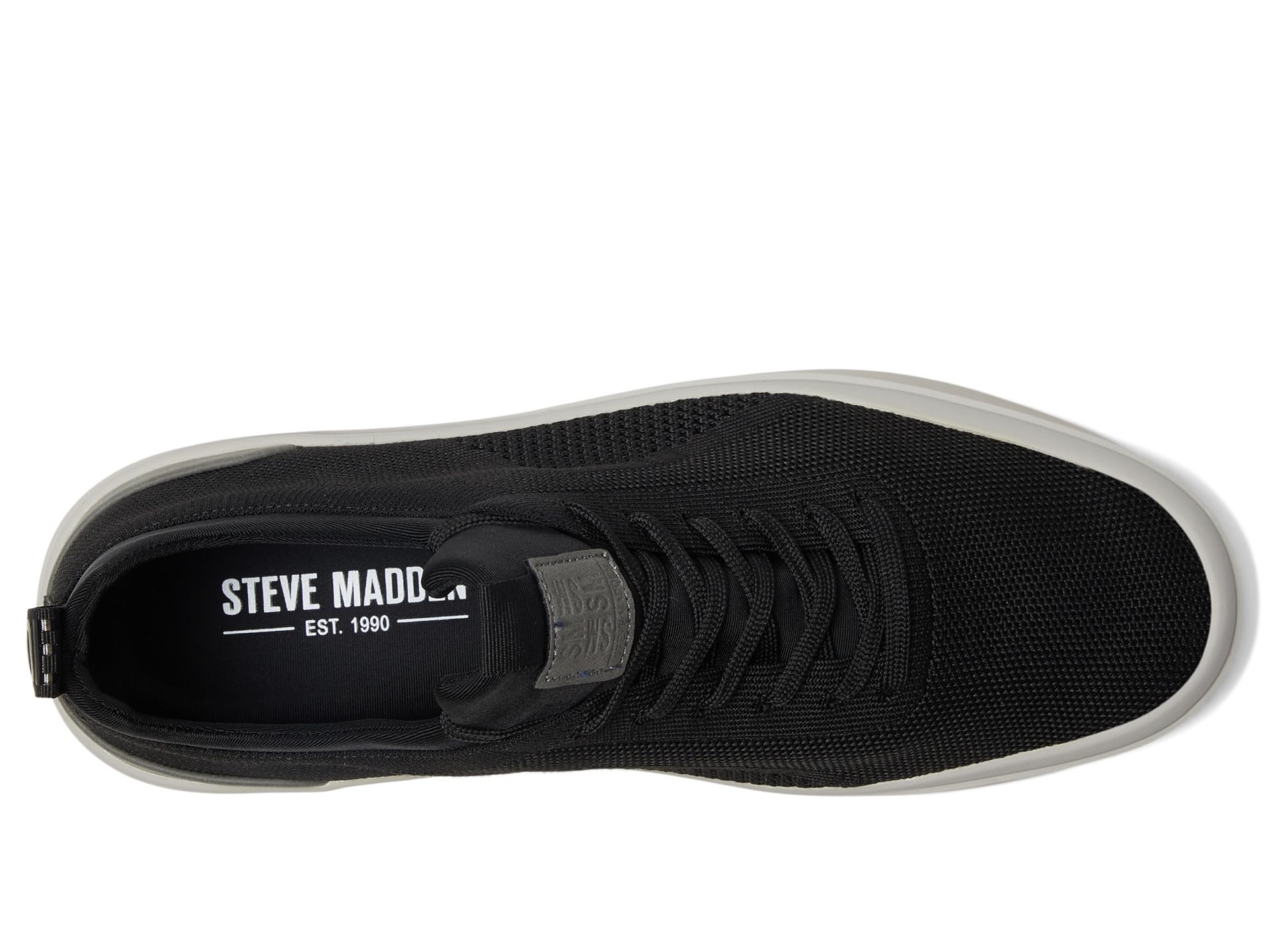 Кроссовки Steve Madden Odyssee, цвет Black/Grey — фото 2
