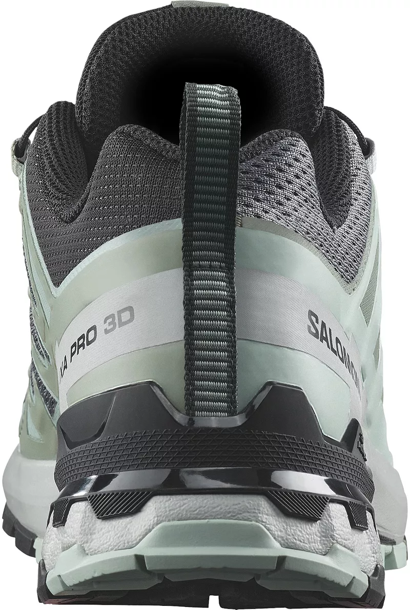 Женские кроссовки Salomon XA Pro 3D V9, цвет Quiet Shade/Lily Pad/Blue — фото 4
