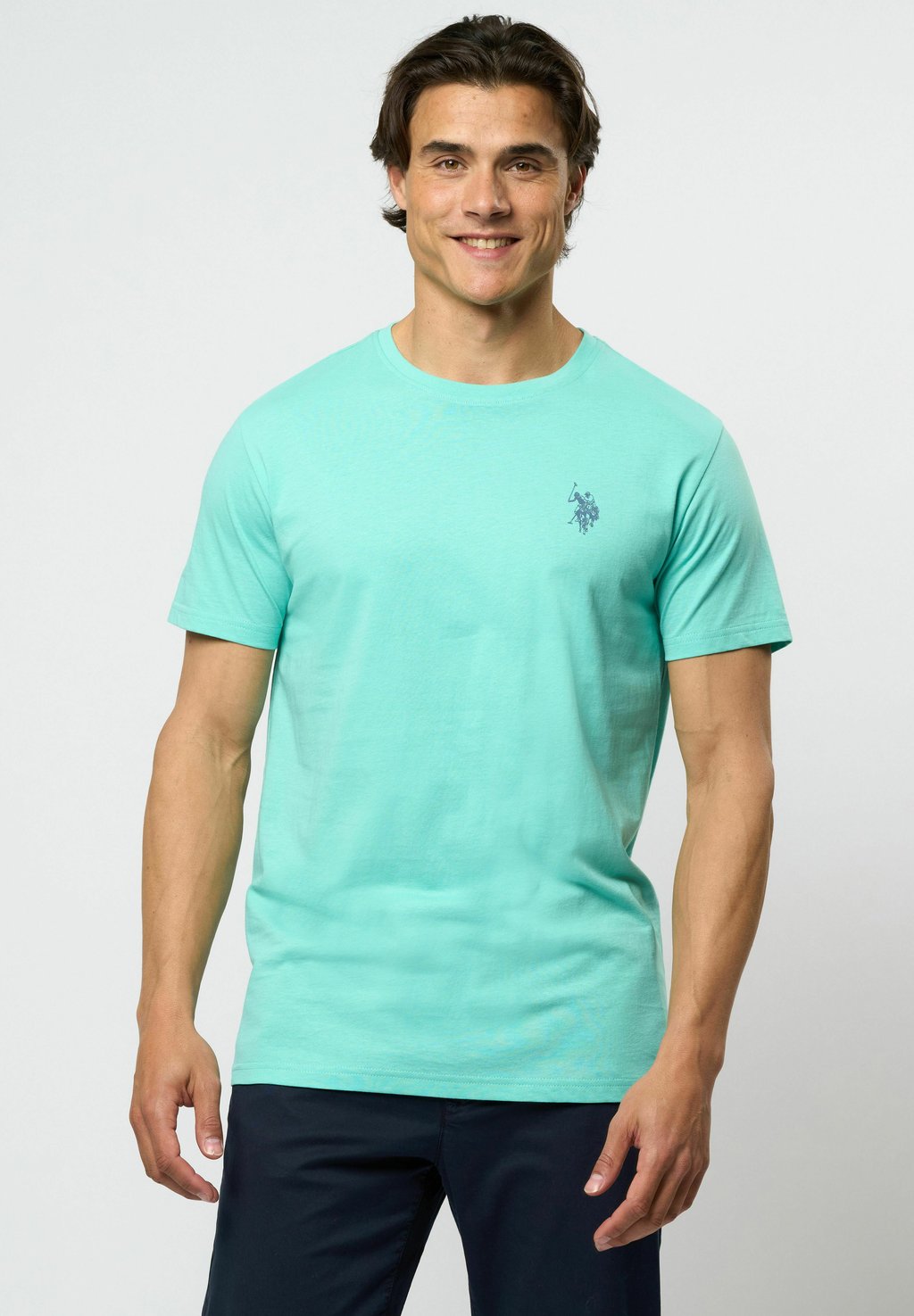 Базовая футболка BETIL 3-PACK U.S. Polo Assn., бирюзовый — фото 2