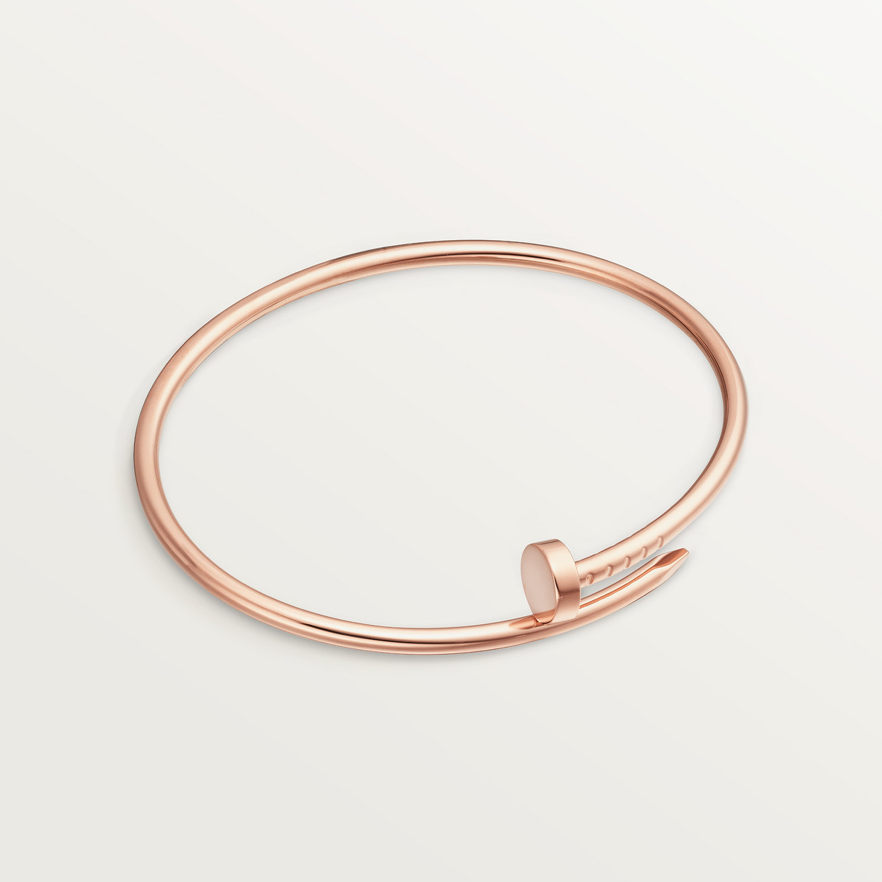 

Браслет Cartier Bracelet Juste un Clou, маленькая модель, розовое золото