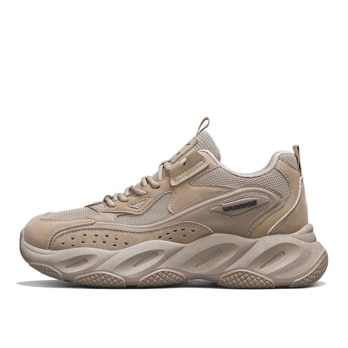 

WARRIOR Кроссовки Chunky мужские Low top Black/Gray/Khaki