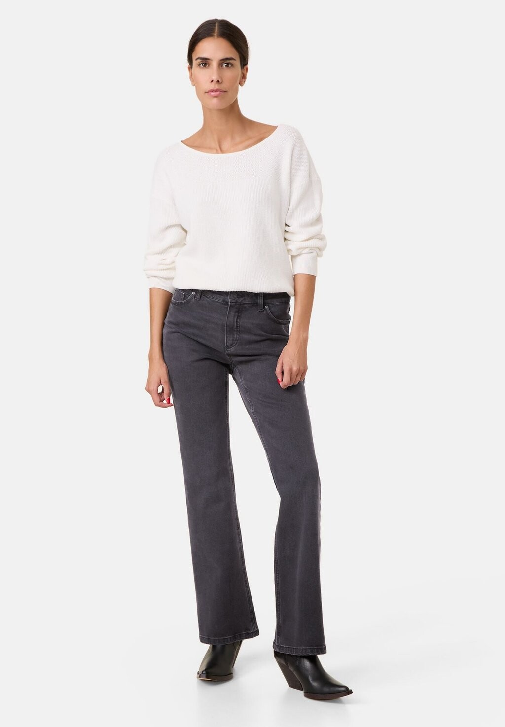 

Расклешенные джинсы Gerry Weber, черный деним