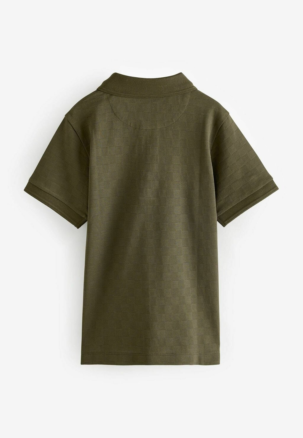 

Рубашка поло TEXTURED SHORT SLEEVE REGULAR FIT Next, зеленый
