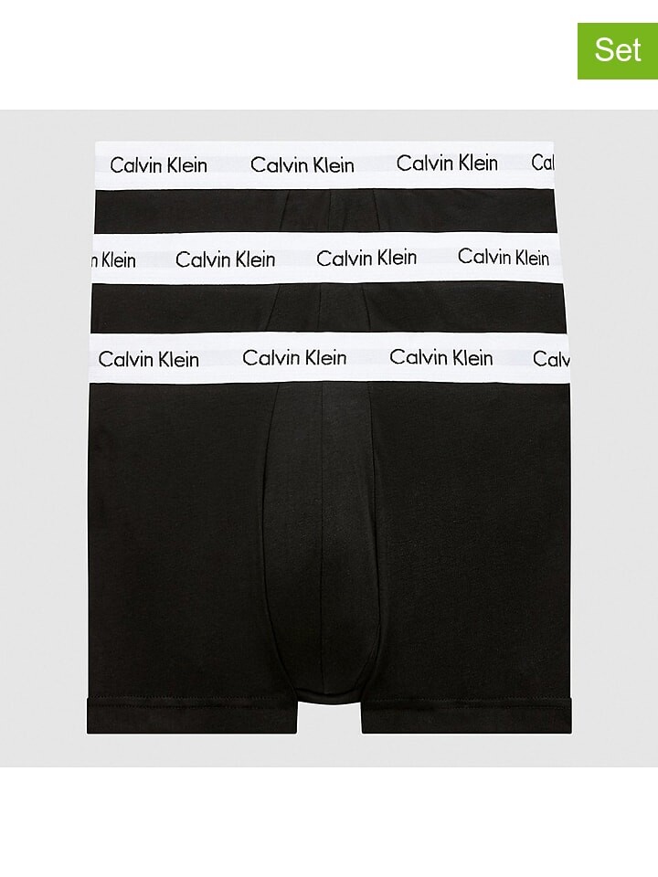 

Трусы боксеры CALVIN KLEIN UNDERWEAR 3er-Set: Boxershorts, черный