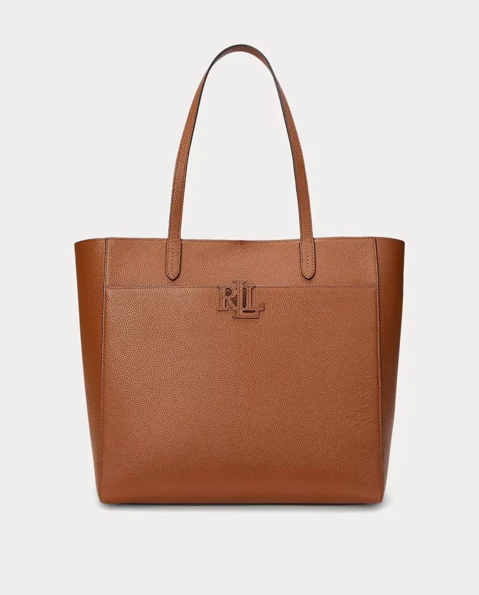 

Женская кожаная сумка Cameryn среднего размера Lauren, коричневый