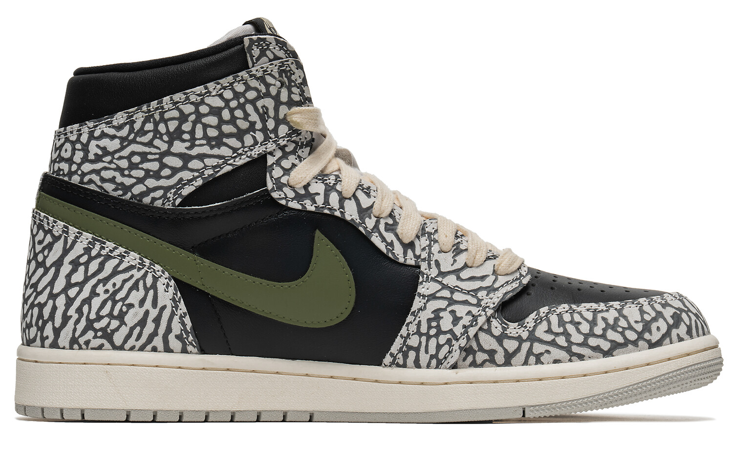

Кроссовки Vintage Jordan Air Jordan 1, белый/черный