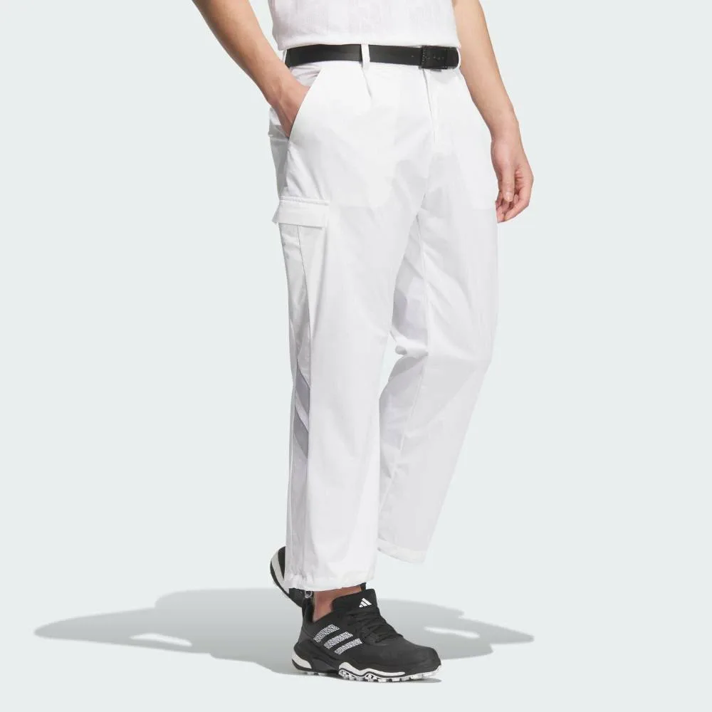 Beyond the Course EX-Stretch Active Водоотталкивающие брюки свободного кроя до щиколотки Adidas, white — фото 3