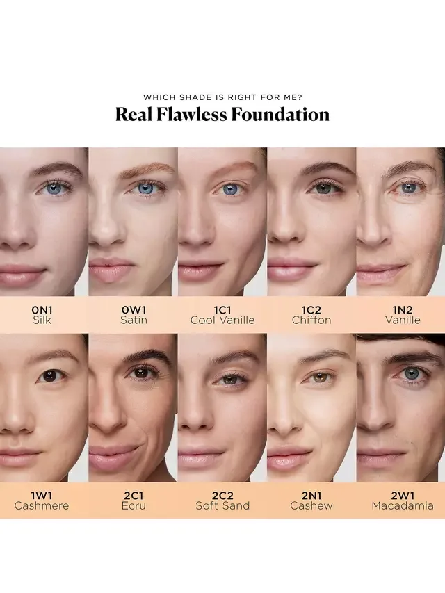 Невесомая тональная основа Real Flawless Perfecting Foundation Laura Mercier, 1N2 Vanille — фото 4