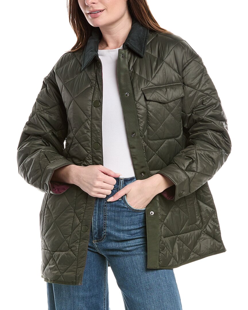 

Куртка Sam Edelman с стежкой, зеленый