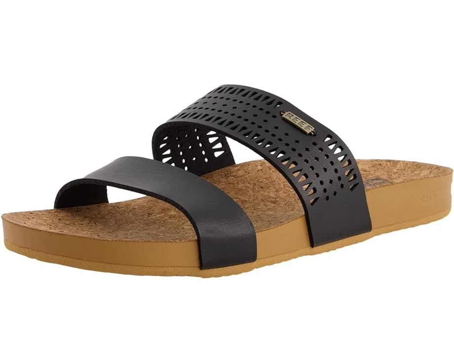 

Сандалии Reef Cushion Vista Perf, цвет Black/Tan