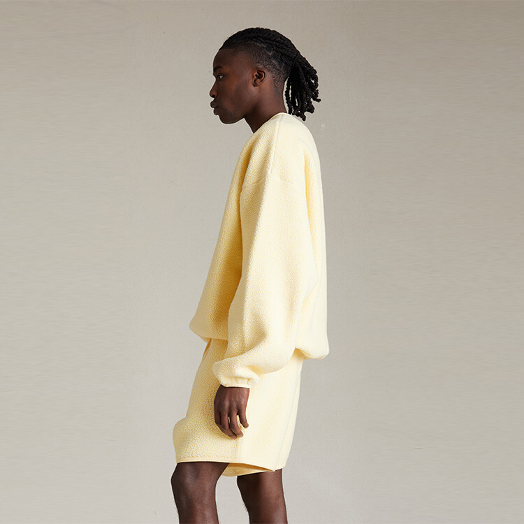SS24 Толстовка мужская садовая желтая Fear Of God Essentials, желтый — фото 2