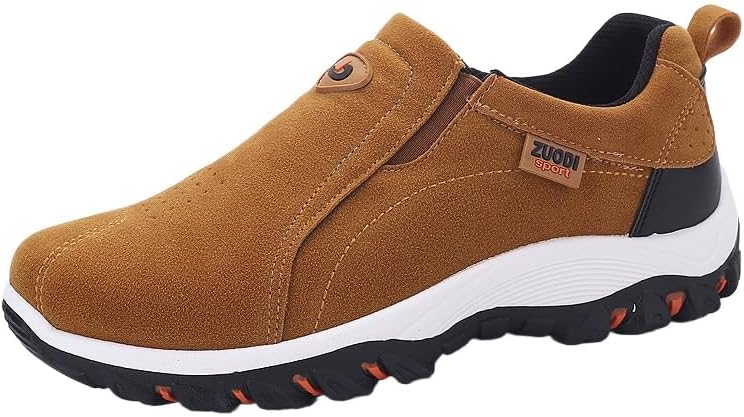 

Мужские походные ботинки Clolinde с очень широкой колодкой - матовая отделка, однотонная повседневная обувь для больших размеров, хаки