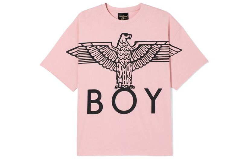 

Футболка унисекс розовая Boy London, розовый